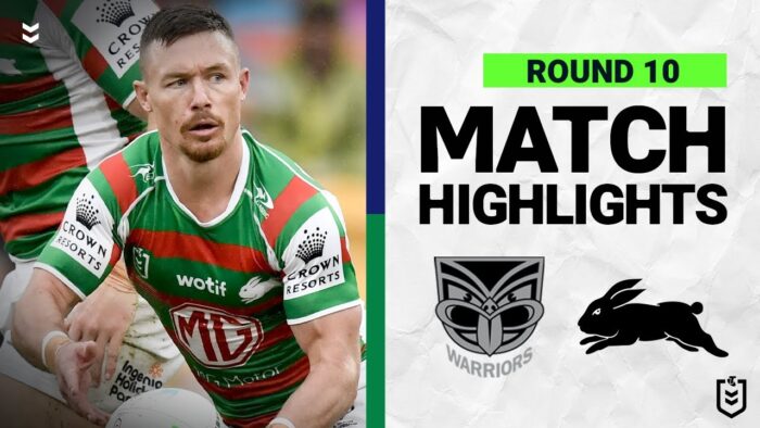 Video: New Zealand Warriors v South Sydney Rabbitohs | Match Highlights | Round 10, 2022 | NRL