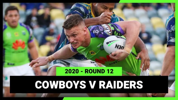 Video: North Queensland Cowboys v Canberra Raiders Round 12, 2020 | Full Match Replay | NRL