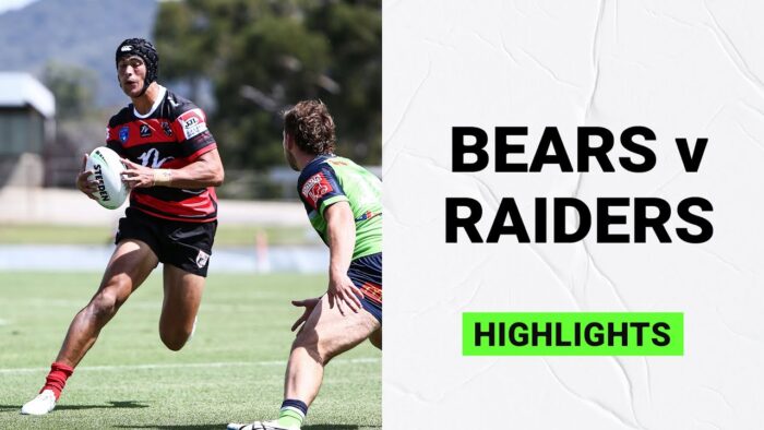 Video: North Sydney Bears v Canberra Raiders Match Highlights | Pre-Season | NSW Cup Trial