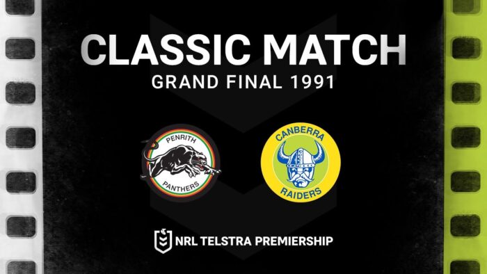 Video: Panthers and Raiders play out all-time decider | Grand Final, 1991 Match Replay | NRL