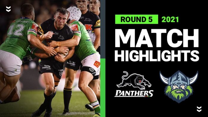 Video: Panthers v Raiders Match Highlights | Round 5, 2021 | Telstra Premiership | NRL
