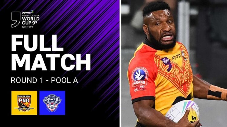 Video: Papua New Guinea v USA | 2019 Rugby League World Cup 9s