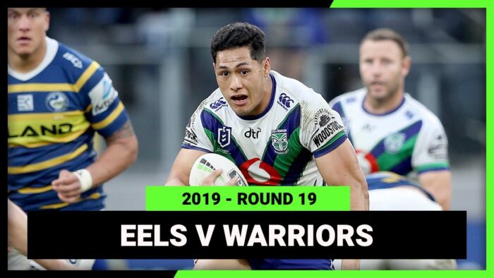 Parramatta Eels v New Zealand Warriors Round 19, 2019 | Full Match Replay | NRL