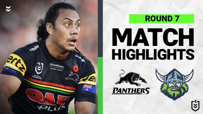 Video: Penrith Panthers v Canberra Raiders | Match Highlights | Round 7, 2022 | NRL