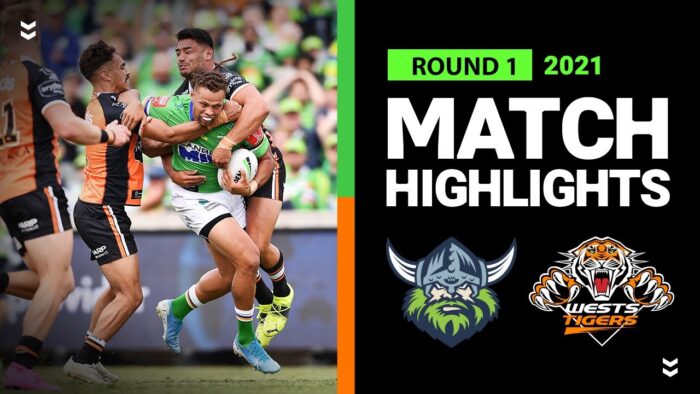 Raiders v Wests Tigers Match Highlights | Round 1 2021 | Telstra Premiership | NRL