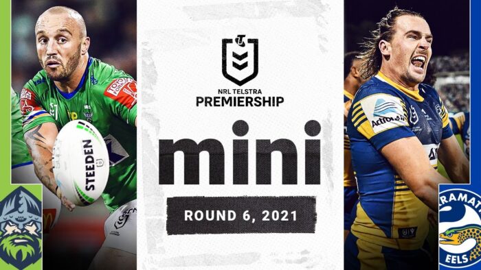 Ricky's Raiders welcome hungry Eels | Match Mini | Round 6, 2021 | NRL