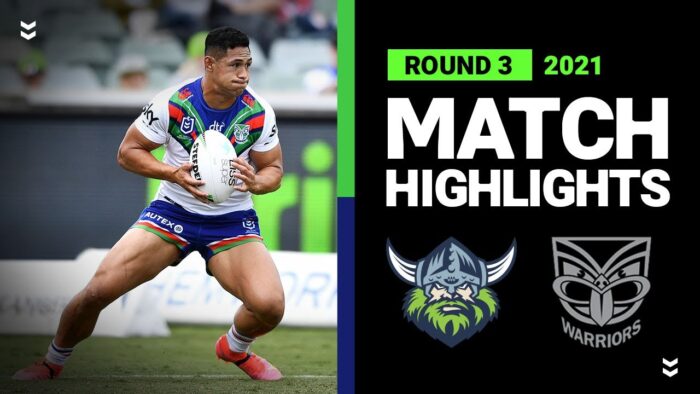 Video: Rockin' Roger's effort saves game for Warriors vs Raiders | Round 3 2021 | Match Highlights | NRL