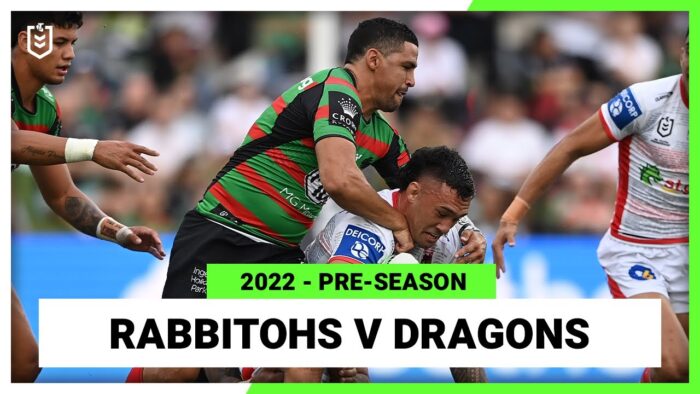 Video: South Sydney Rabbitohs v St George Illawarra Dragons | Full Match Replay | Pre-Season, 2022 | NRL