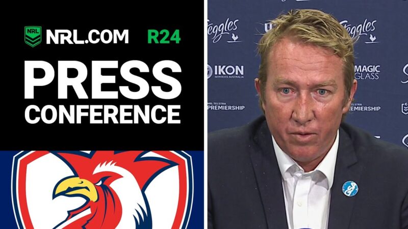Video: Sydney Roosters Press Conference | Round 24, 2021 | Telstra Premiership | NRL