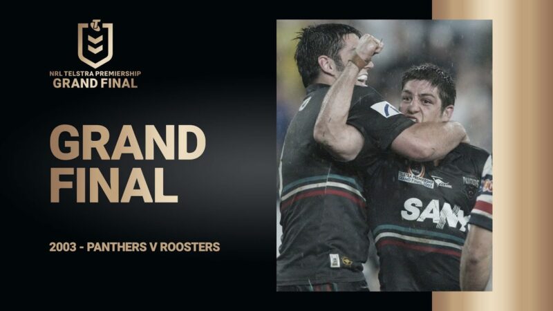 Video: West vs East | Panthers v Roosters Grand Final 2003 | Classic Match Replay | NRL