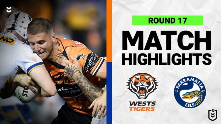 Wests Tigers v Parramatta Eels | Match Highlights | Round 17, 2022 | NRL