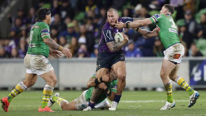 'He's intimidating': Storm rally around enforcer before Raiders showdown