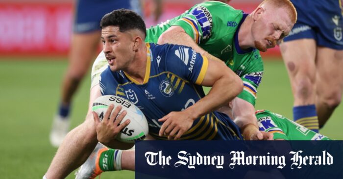 Eels shake off finals fears with emphatic win over Raiders