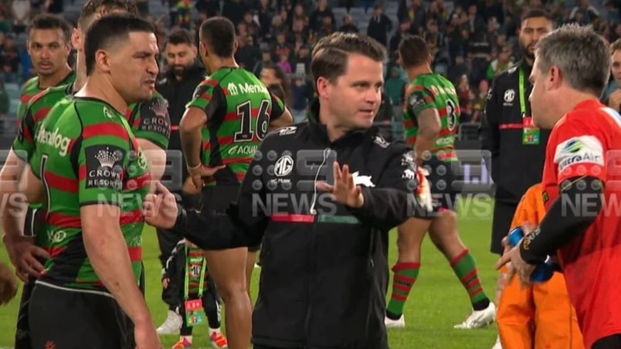 Cody Walker’s post-match verbal tirade aimed at Panthers physio after innocuous Edwards tackle