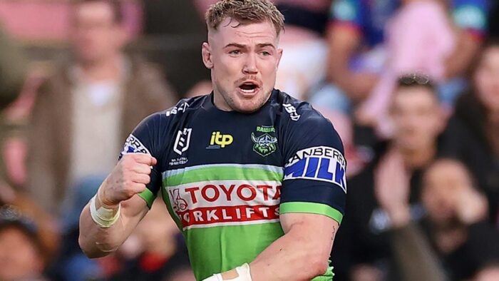 ‘Australia the pinnacle over Origin’: Raiders star Hudson Young picked in Kangaroos’ extended squad