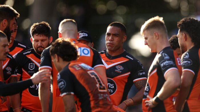 ‘I am speechless’: ‘Pathetic’ Tigers labelled below NRL standard amid Raiders demolition