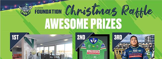 Raiders Foundation Christmas Raffle