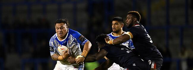 May scores four as Samoa beat France to advance