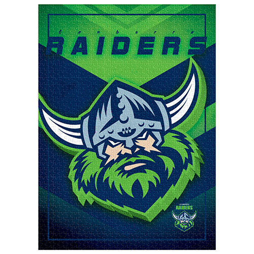 Canberra Raiders NRL Team 1000 Piece Jigsaw Puzzle Board Game Man Cave