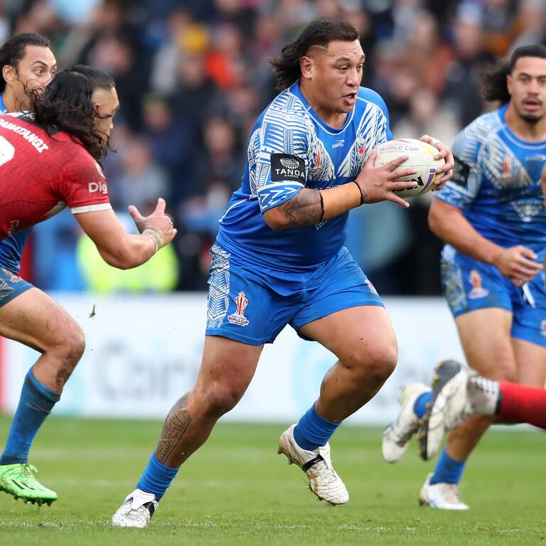 Josh Papalii and Elliott Whitehead have been named for Samoa and England respectively ahead of the...
