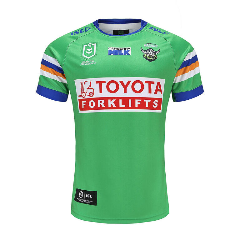 NRL 2023 Home Jersey Canberra Raiders Mens Rugby League Raidercast