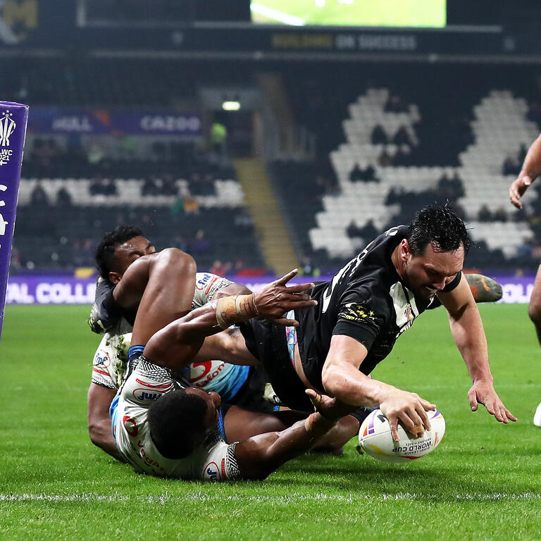 Our Raiders boys in World Cup quarter final action!...