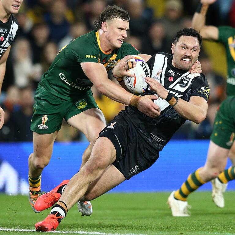 Our Raiders boys in World Cup semi final action!...
