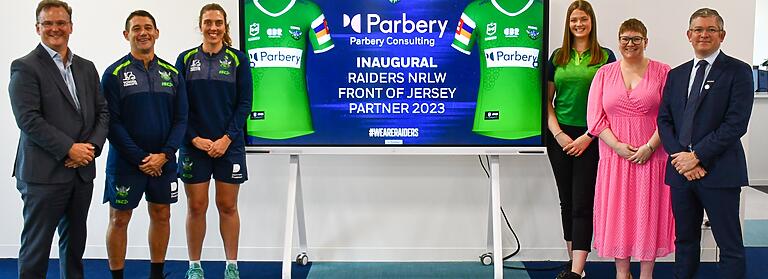 Parbery Consulting named Raiders inaugural NRLW Major Partner