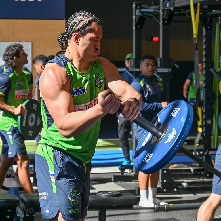 Thursday morning gym session  Gallery:  #WeAreRaiders...