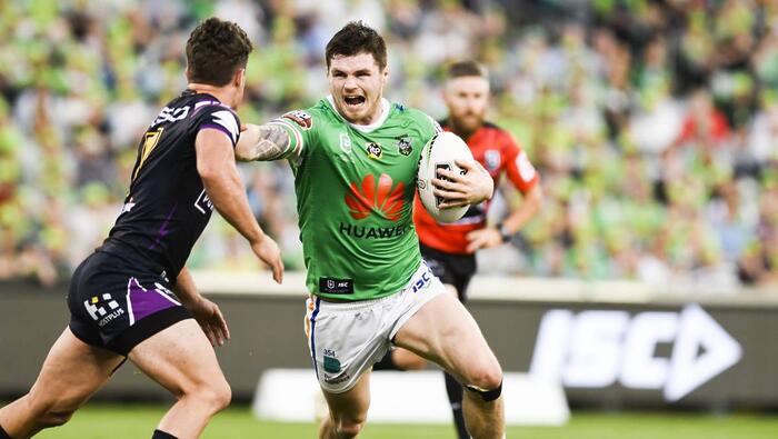 Look away Raiders fans: John Bateman is back in the NRL