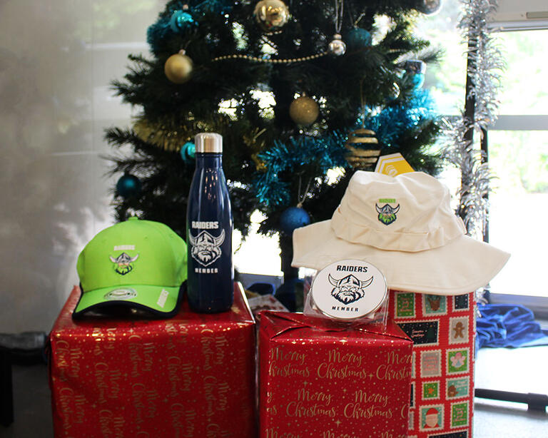 The Raiders have been spreading the Christmas cheer in the community through a number of player...