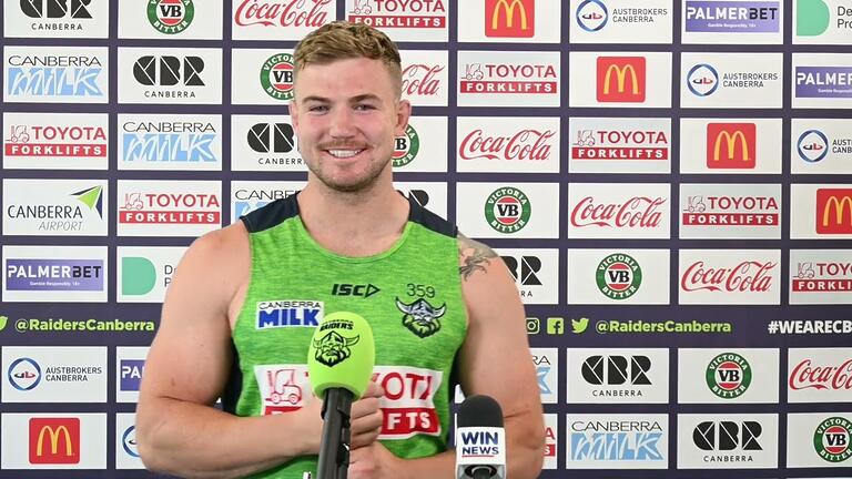 Video: Hudson Young speaks to the media