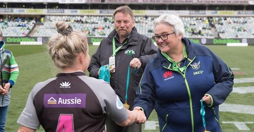 Congratulations to Canberra Raiders board member Katrina Fanning, was awarded one of the highest...