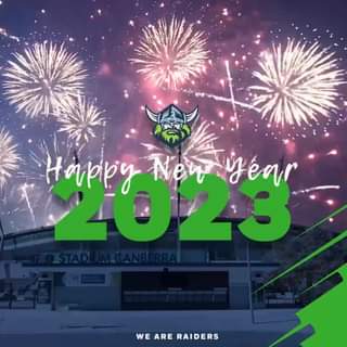 Happy New Year Raiders members and fans  Bring on 2023!  #WeAreRaiders...