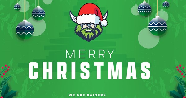 Raiders Christmas Shutdown Period