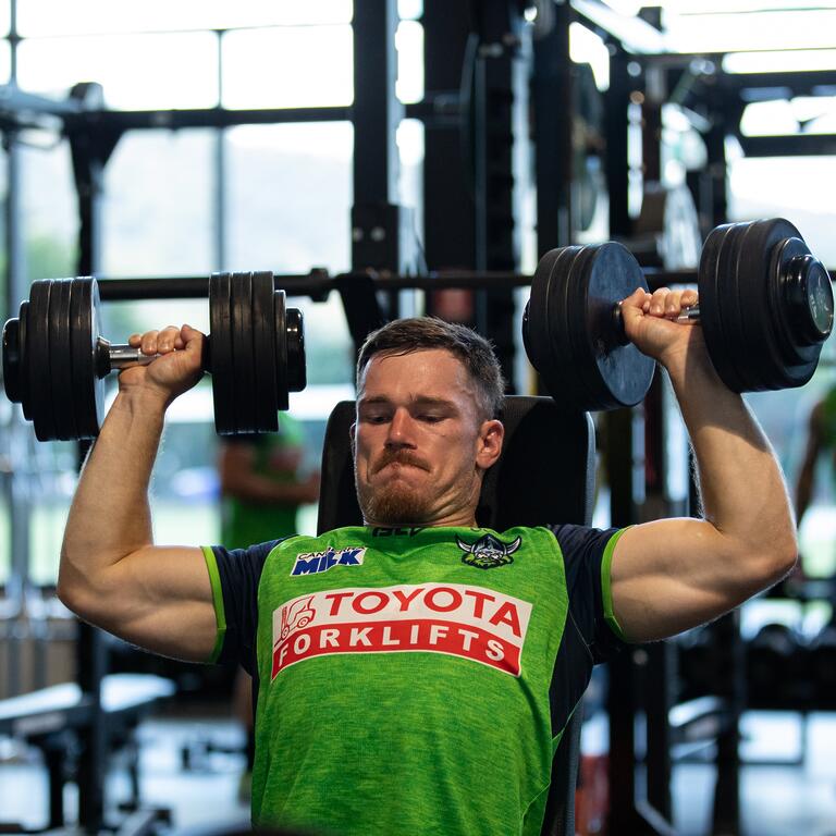 Wednesday Weights!     #WeAreRaiders...