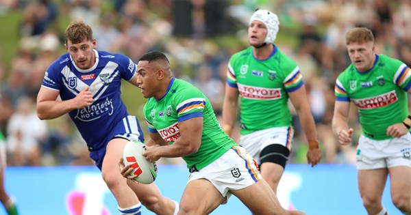 Bulldogs too strong for Raiders in first trial match