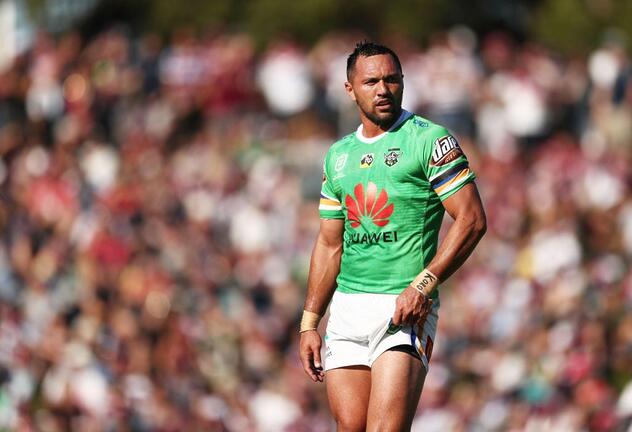 Canberra winger sin-binned for late hit on Tigers playmaker