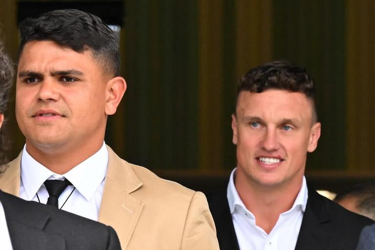 Jack Wighton, Latrell Mitchell plead not guilty to fight charges