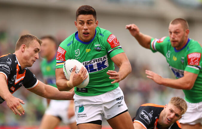 NRL Rd 1 - Raiders v Wests Tigers