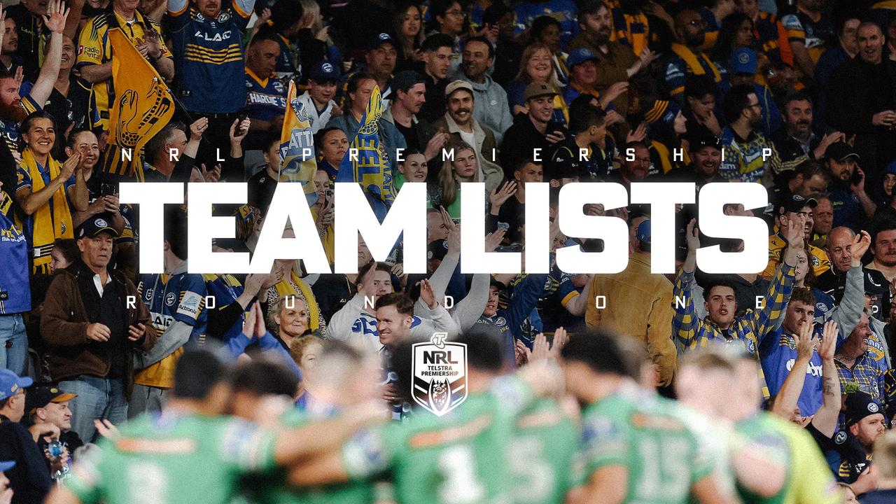 Wayne’s brutal axing; Eels’ sweeping changes as NRL sides LOCKED IN for Rd 1: Teams