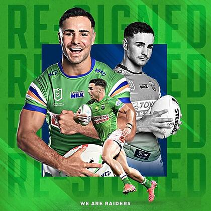 The Toyota Forklifts Raiders can confirm the re-signing of local junior Harley Smith-Shields, who...
