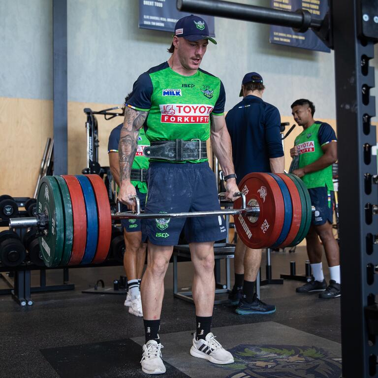 The weight is almost over     #WeAreRaiders...