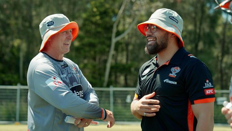Trials LIVE: Tigers get first look at star recruits as Raiders look to fill fullback void