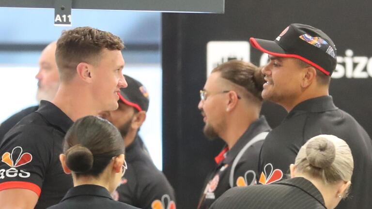 ‘We remain great friends’: Latrell and Wighton ‘express remorse’ in wake of Canberra wrestle