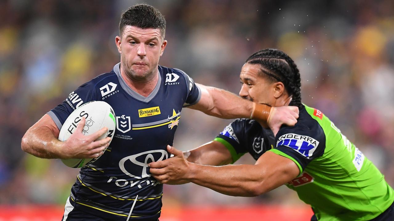 NRL 2022: North Queensland Cowboys vs Canberra Raiders, live stream, live blog, SuperCoach scores, videos, Valentine Holmes, Jack Wighton