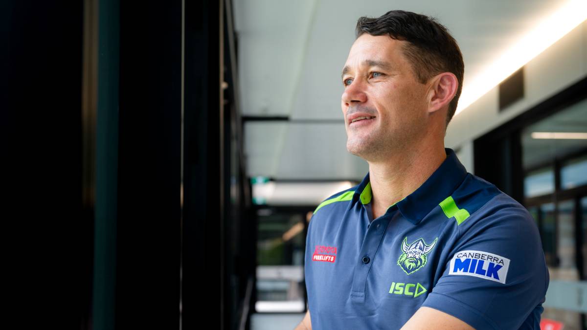 Canberra Raiders NRLW head coach, Darrin Borthwick. Picture by Elesa Kurtz