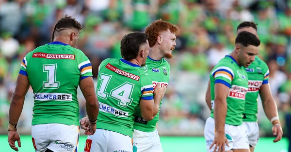 The Raiders make it nine in a row against the Sharks