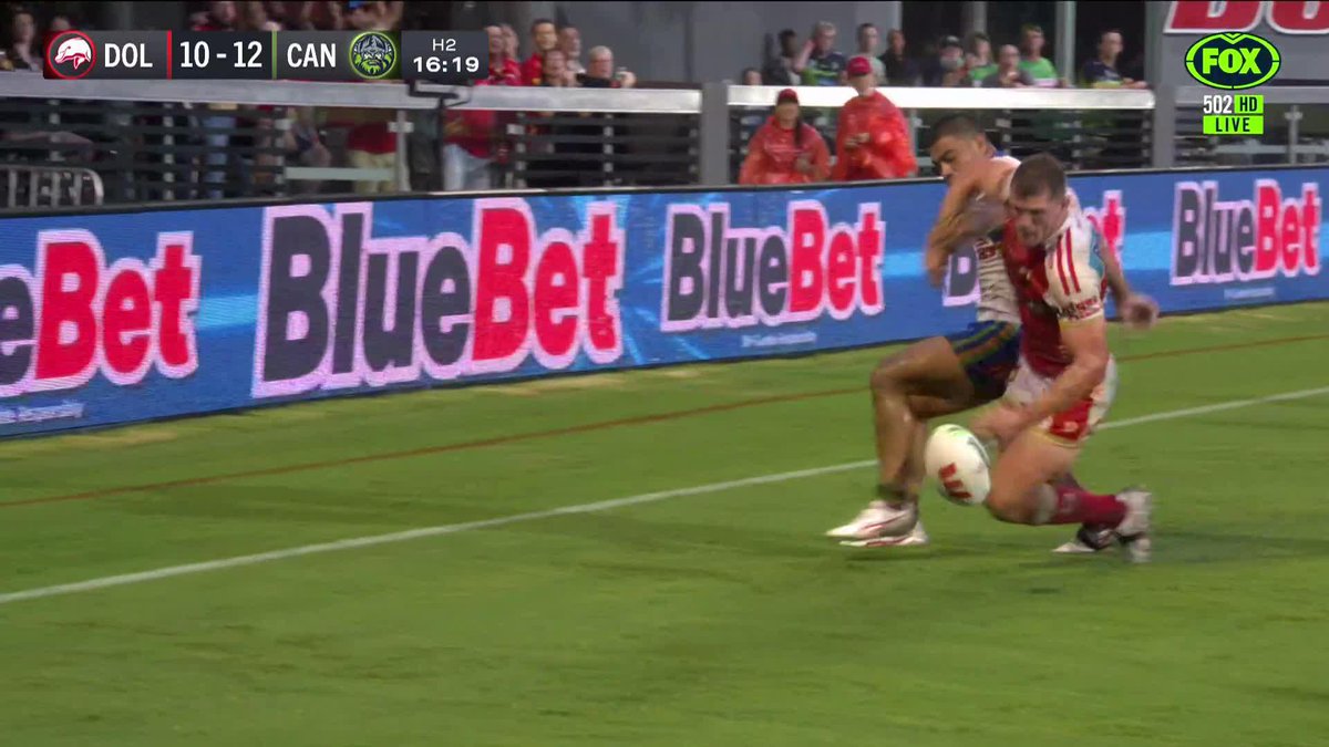 Try or no try?  Gilbert puts the Dolphins back in it! But was it...