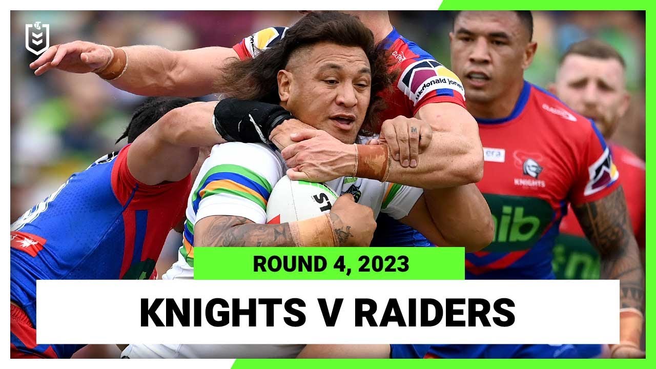 Newcastle Knights v Canberra Raiders | NRL Round 4 | Full Match Replay